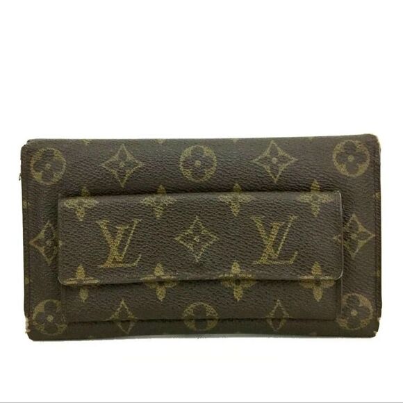 COPY - Authentic Louis Vuitton Monogram Trifold Long Wallet /SD0968 - Picture 2 of 8